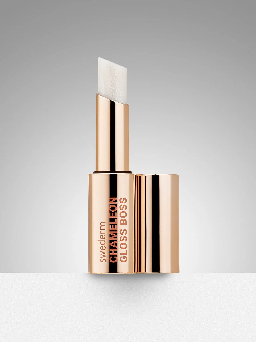 Swederm CHAMELEON GLOSS BOSS – läikiv huulepalsam optilise volüümi efektiga 3ml
